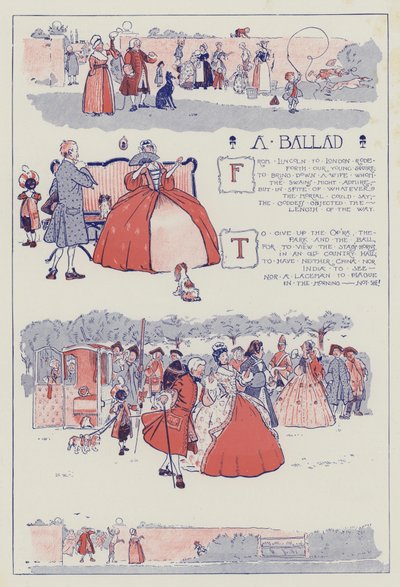 A Ballad, by Shenstone by Cecil Charles Windsor Aldin